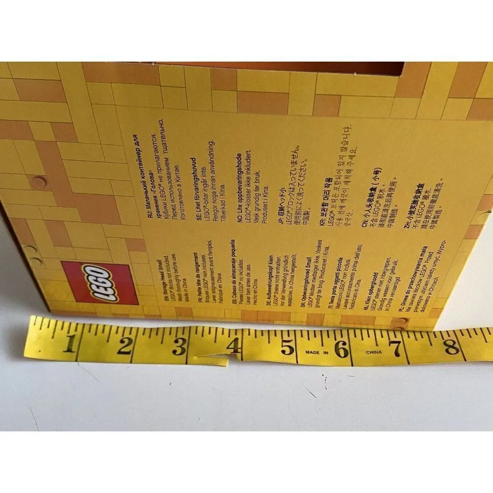 Lego storage head